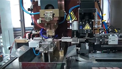 Сварочный аппарат MFDC мощностью 440 кВА для сварки и резки плетеной меди, DB-440-14020